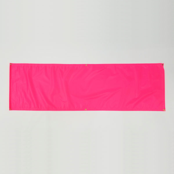 Vinyl Banner - Fluorescent Pink