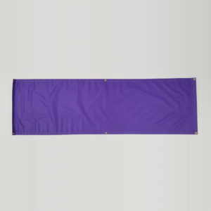 Vinyl Banner - Purple