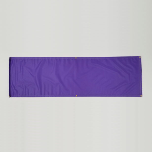 Vinyl Banner - Purple