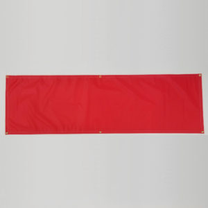 Vinyl Banner - Red